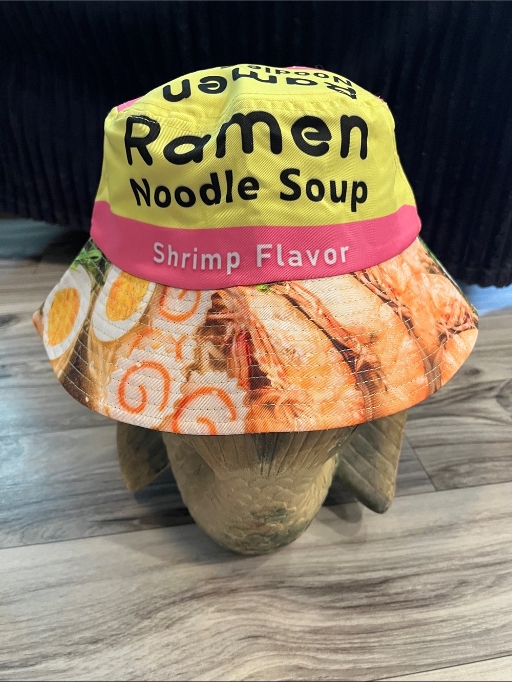 💕 2/$15 Ramen Noodle Sun Hat-NWOT